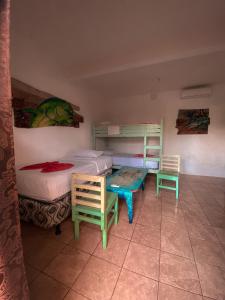 Hotel Maya Jade客房内的一张或多张床位