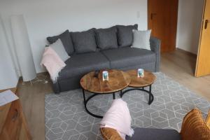 Posezení v ubytování Ferienwohnung Graf Siegfried