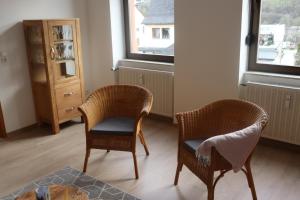 Posezení v ubytování Ferienwohnung Graf Siegfried