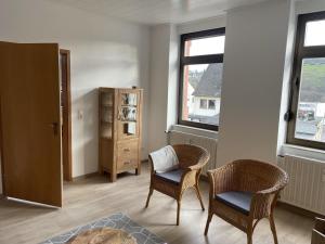 Posezení v ubytování Ferienwohnung Graf Siegfried