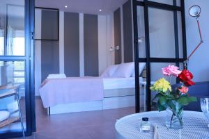 Area soggiorno di siviri suites