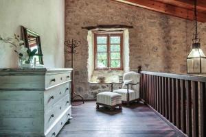 Posezení v ubytování Villa Guillo