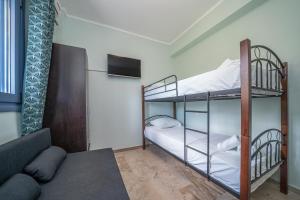 Posteľ alebo postele v izbe v ubytovaní Sunrise Villa