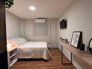 Cama ou camas em um quarto em Apê Bela Vista Major