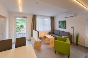 Posezení v ubytování Wohlfühlappartements „Natur & Flair“