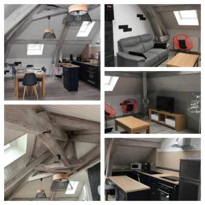 Fotografia z galérie ubytovania Loft avec jardin v destinácii Corcieux