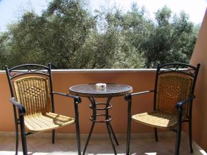 A balcony or terrace at Florena Hotel