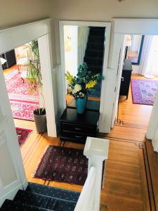 Coin salon dans l'établissement Windsor Guest House