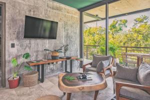 Setusvæði á Luxury Condos Tulum - Private Cenote & Gym