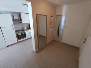 Kuchyň nebo kuchyňský kout v ubytování Apartments Ivica