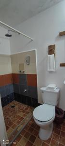 A bathroom at Casa Hadassa La Cañada