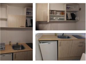 مطبخ أو مطبخ صغير في Appartement Les Sables-d'Olonne, 2 pièces, 4 personnes - FR-1-92-797