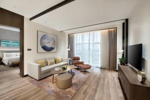 TV o dispositivi per l'intrattenimento presso Oakwood Residence Foshan