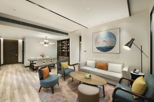 Area soggiorno di Oakwood Residence Foshan