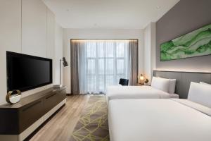 TV o dispositivi per l'intrattenimento presso Oakwood Residence Foshan
