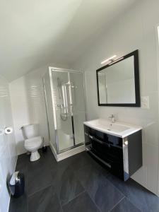 Kúpeľňa v ubytovaní Le lagon étoilé