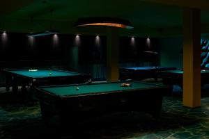 Biliár nebo kulečník v ubytování SPA VILNIUS Druskininkai