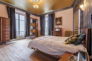 Posteľ alebo postele v izbe v ubytovaní Bonjour Guesthouse