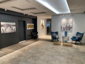 Posezení v ubytování Hotel Schlangenbader Hof