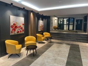 Posezení v ubytování Hotel Schlangenbader Hof
