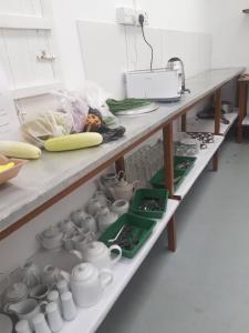 Kuchyň nebo kuchyňský kout v ubytování Sunil Garden Guesthouse