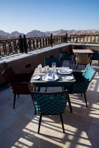 Балкон или терраса в Petra Moon Luxury Hotel
