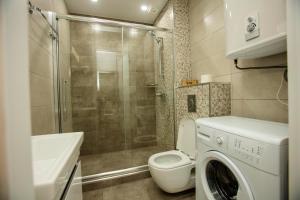 Koupelna v ubytování Aparthotel Holiday Lux Batumi
