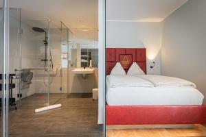 حمام في Rocket Rooms Velden