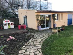 Gîte les Bas Clayaux外面的花园