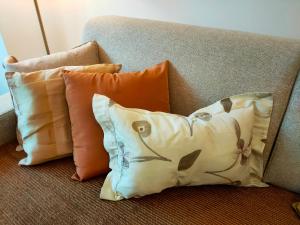 A seating area at Valtellina Vacanze