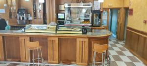 Kuchyň nebo kuchyňský kout v ubytování Hotel Camino Real