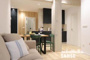 Kuchyňa alebo kuchynka v ubytovaní Ondarreta Beach by SanSe Holidays + 6 fotografií