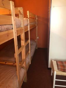 a couple of bunk beds in a room at Gressoney Saint Jean, Italy in Gressoney-Saint-Jean