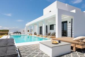 Bazén v ubytování Seastar Villa, Lachania Beach nebo v jeho okolí