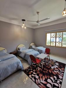 Posezení v ubytování Al Hamra Guest House
