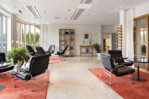 Posezení v ubytování First Hotel Planetstaden