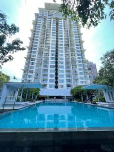 Πισίνα στο ή κοντά στο Blue Sky Apartment +59 φωτογραφίες