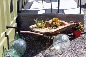 A garden outside Las Latas del Almendro 1
