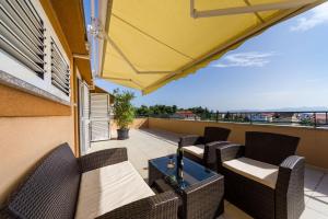 Balkón nebo terasa v ubytování Apartment Alex 1
