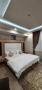 Un pat sau paturi într-o cameră la Admire Apart Hotel - 2