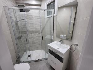 Ein Badezimmer in der Unterkunft Virginia Apartment