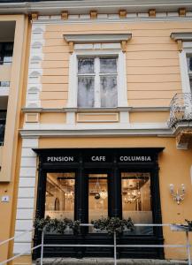a store front of a building at Pension COLUMBIA inkl. Frühstück im Zentraum in Bad Gleichenberg