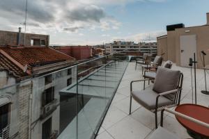 Balkón alebo terasa v ubytovaní Hotel Petit Luxe