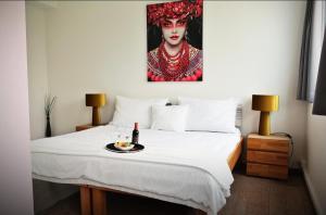 Voodi või voodid majutusasutuse Wellness Hotel Aquafit Sursee toas