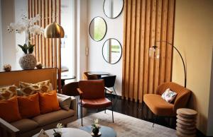 Istumisnurk majutusasutuses Wellness Hotel Aquafit Sursee