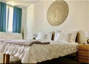 Voodi või voodid majutusasutuse Wellness Hotel Aquafit Sursee toas