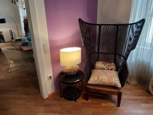 Predel za sedenje v nastanitvi Apartment Inner City by Interhome