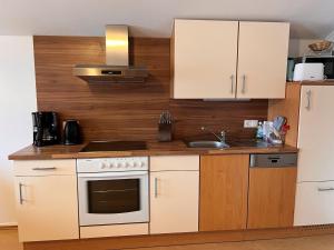 Kuchyň nebo kuchyňský kout v ubytování Apartment Haslinghof by Interhome