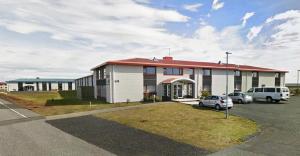 O edifício onde o hotel está situado