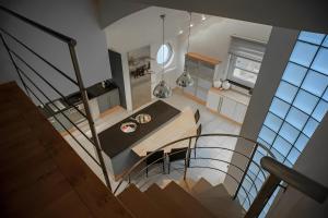 Dapur atau dapur kecil di Big and comfortable triplex in Knokke